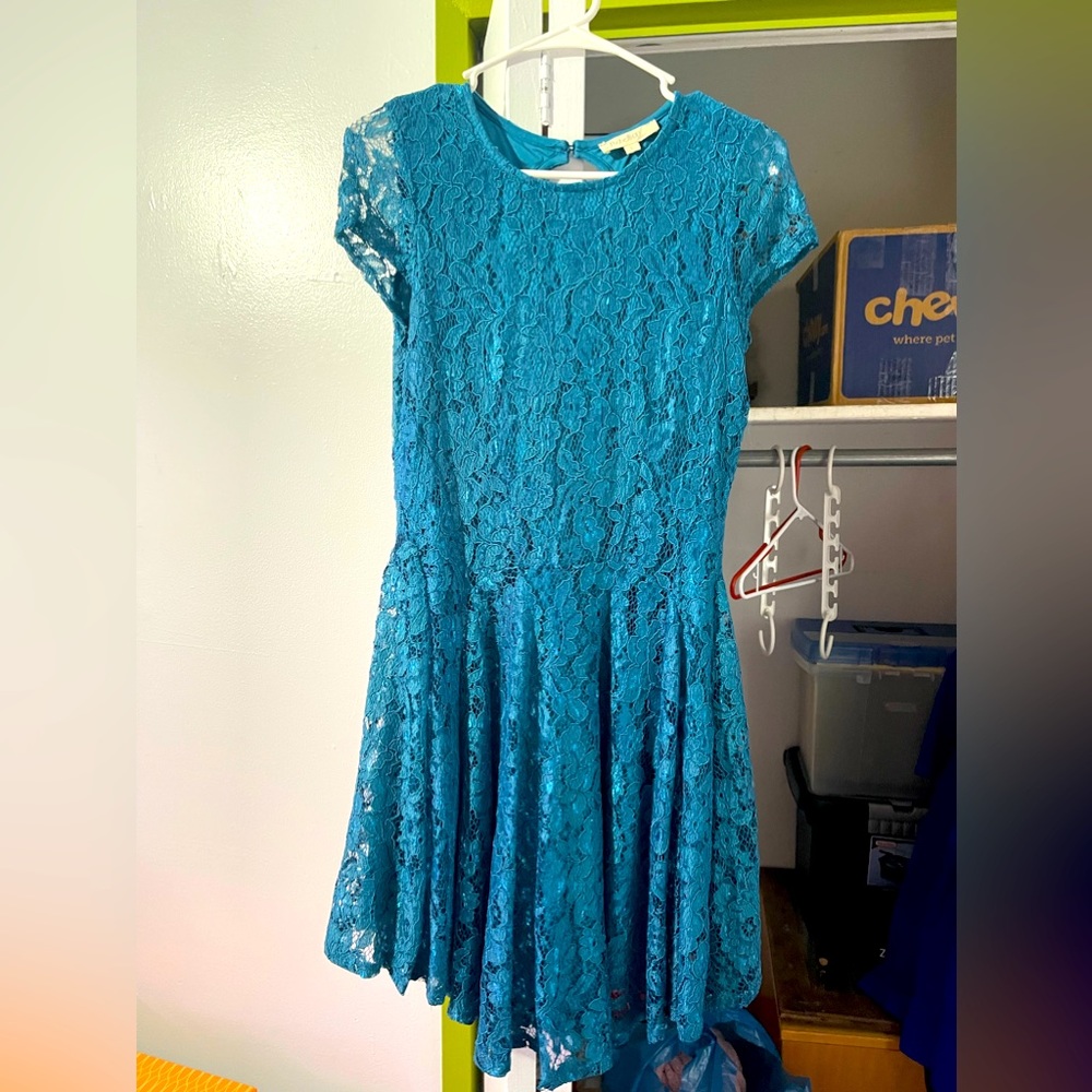 Beautiful Blue Lace Dress